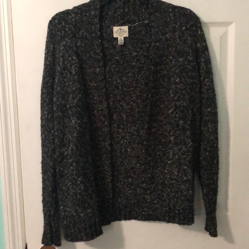 cardigan, black, size S